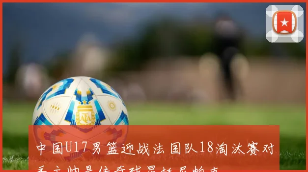 中国U17男篮迎战法国队18淘汰赛对手主帅是传奇球星托尼帕克